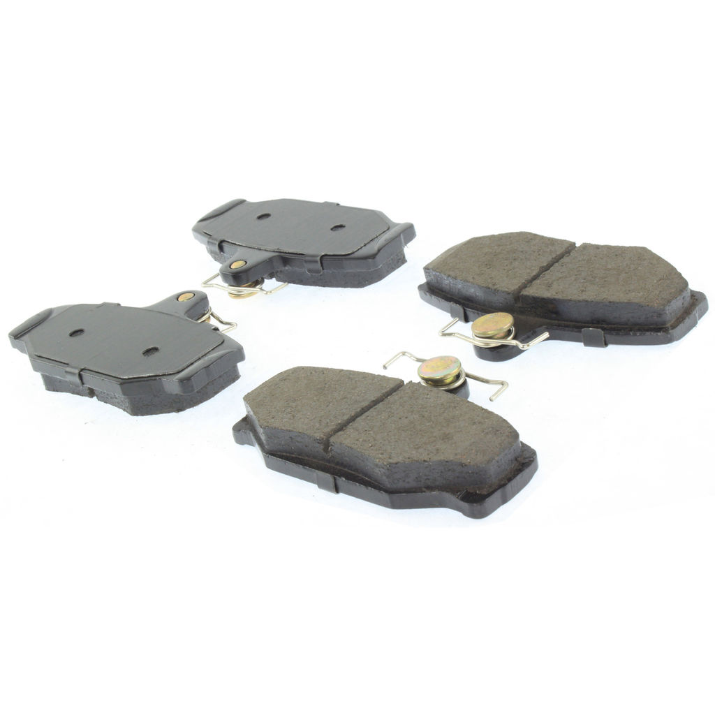 Centric 105.03910 - Posi Quiet Ceramic Disc Brake Pad, with Shims and Hardware, 2-Wheel Set