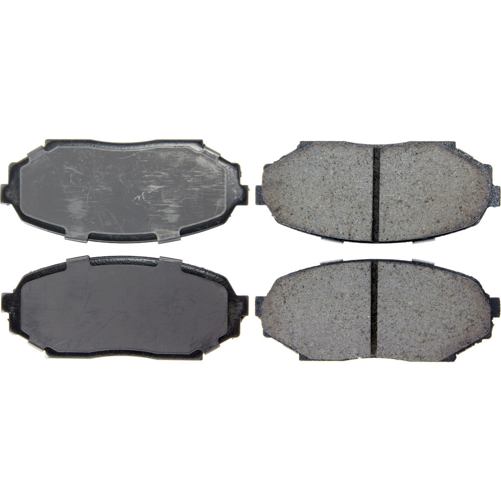 Centric 105.05250 - Posi Quiet Ceramic Disc Brake Pad, with Shims and Hardware, 2-Wheel Set