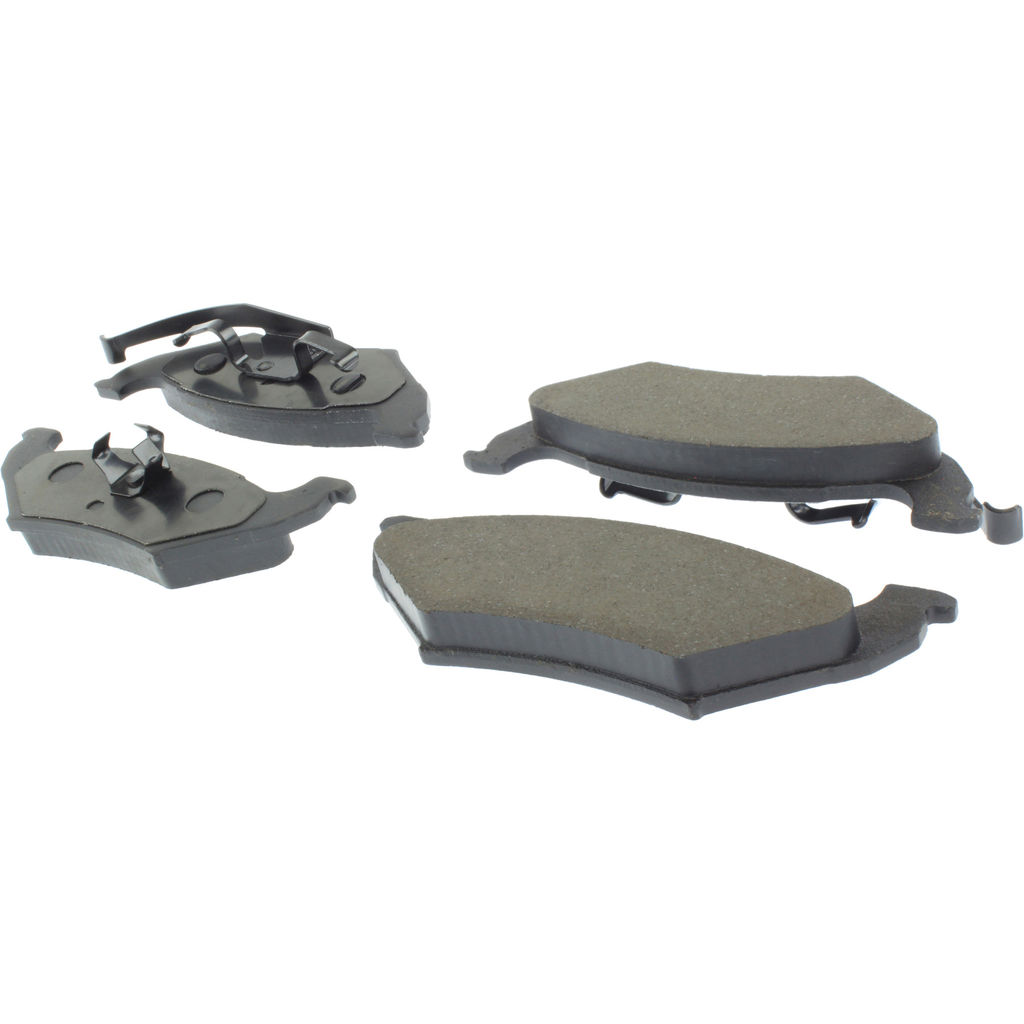 Centric 105.06620 - Posi Quiet Ceramic Disc Brake Pad, with Shims and Hardware, 2-Wheel Set