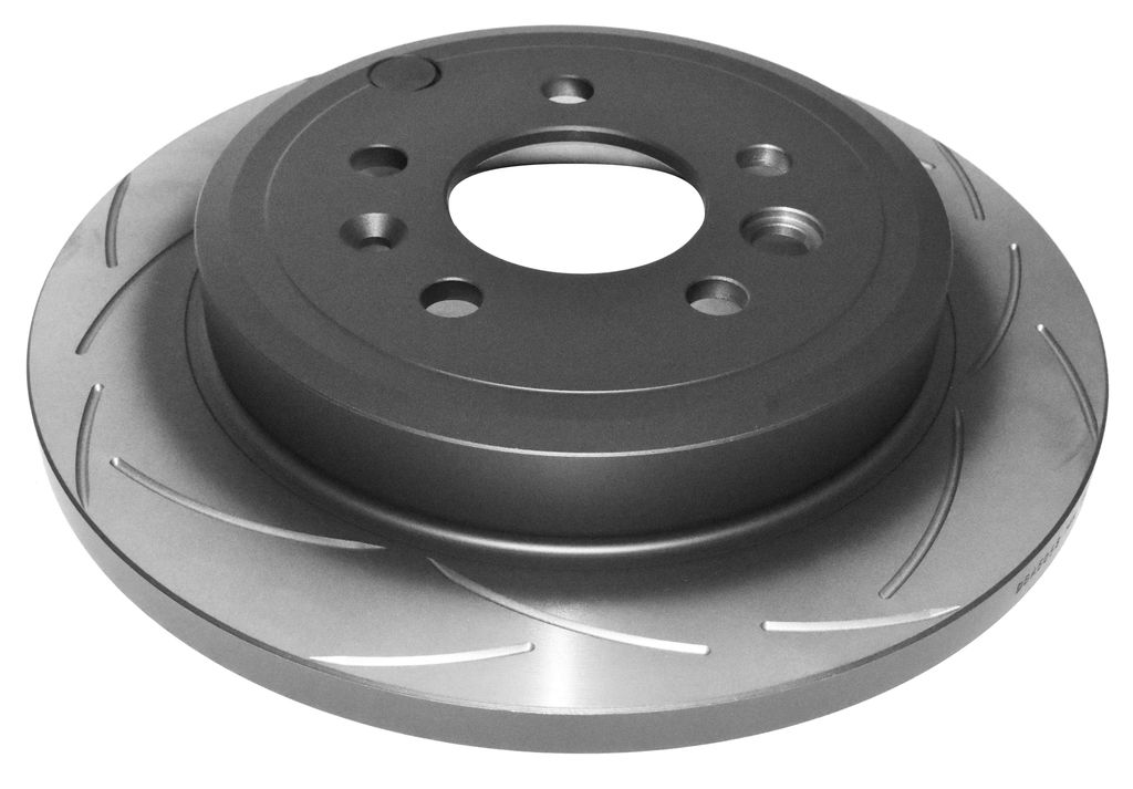 DBA DBA505S - Slotted Street T2 Uncoated Brake Rotor