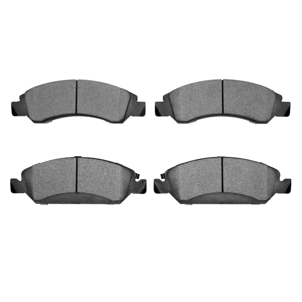 Dynamic Friction 2412-48024 - Brake Kit - Hi Carbon Drilled and Slotted Rotors and 1400 Brake Pads With Hardware