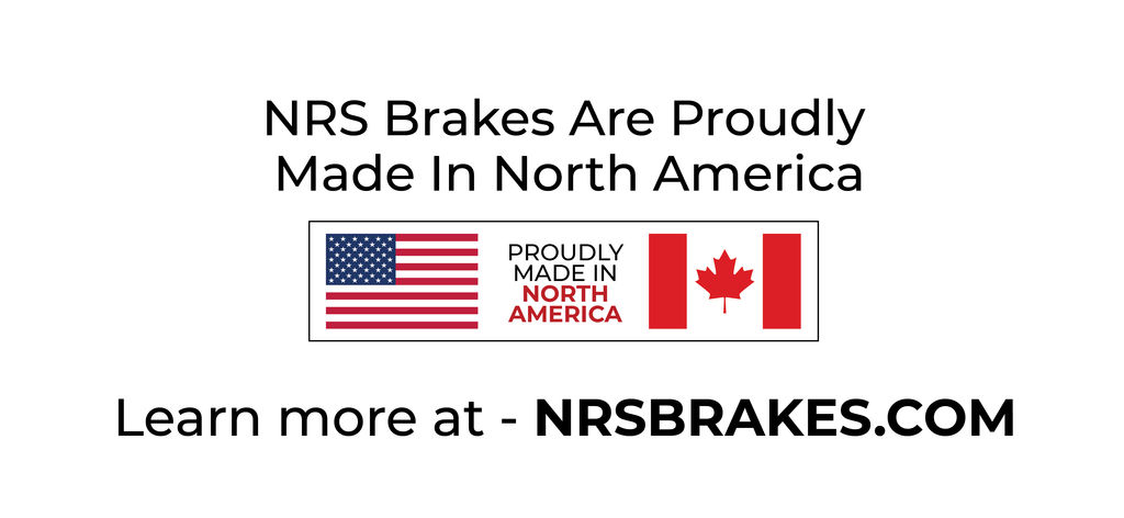NRS Brakes NC1028 - Premium Galvanized Disc Brake Pad Set