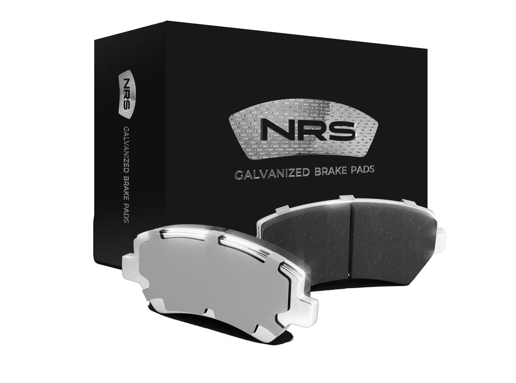 NRS Brakes NS1295 - Premium Galvanized Disc Brake Pad Set