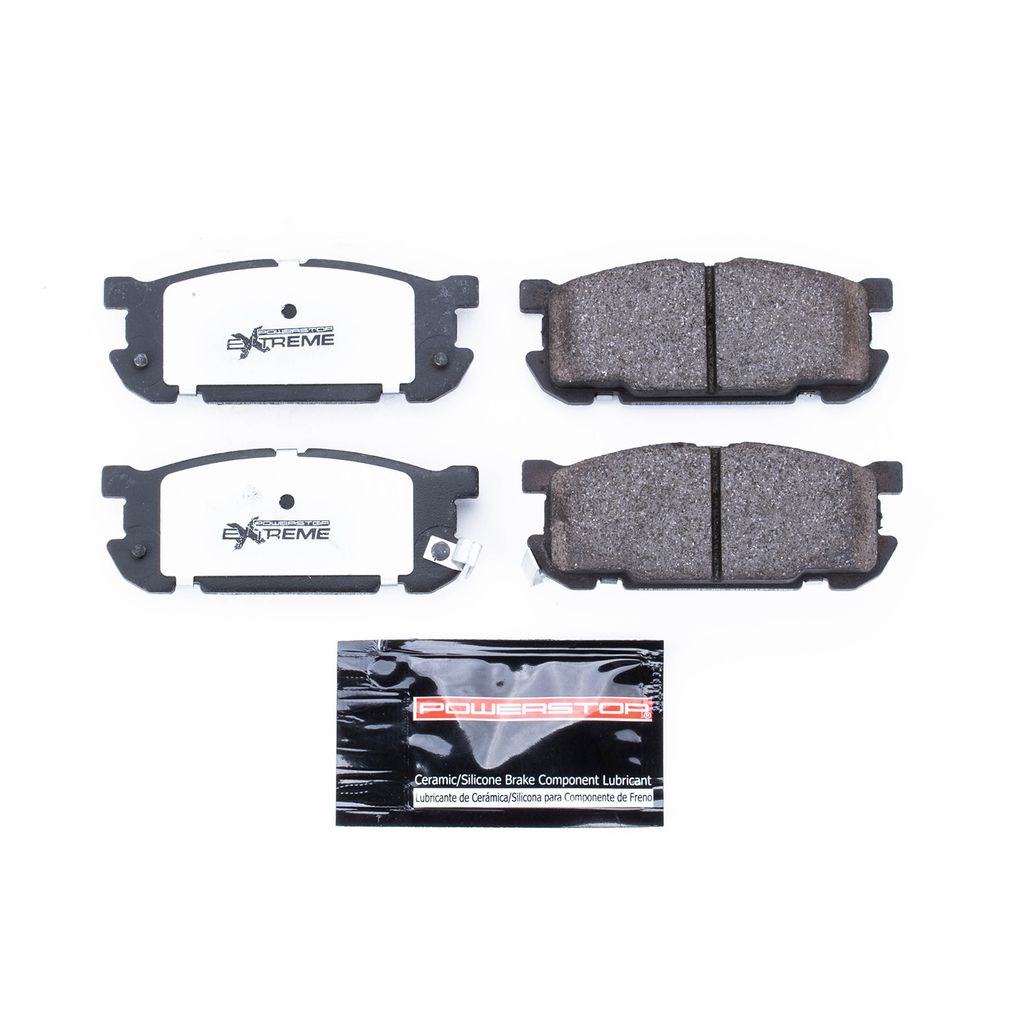 PowerStop Z26-891 - Z26 Street Performance Carbon Fiber Ceramic Brake Pads