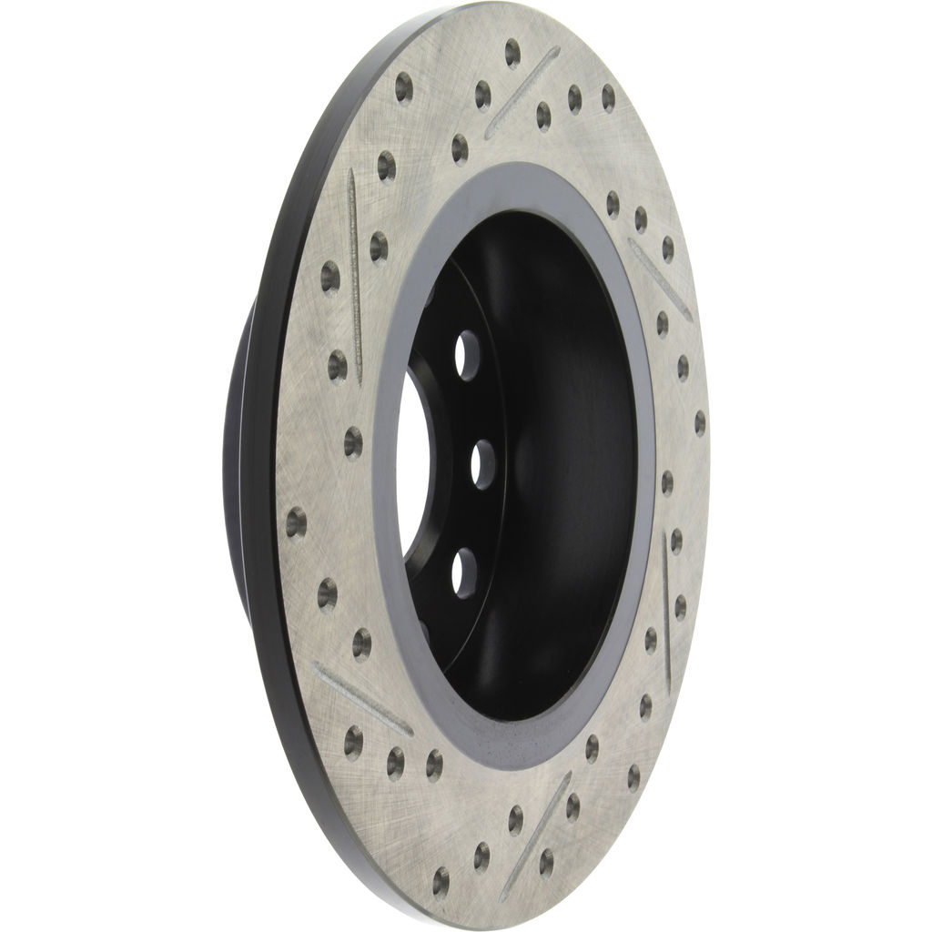 Stoptech 127.33135CL - Sportstop Cryo Drilled and Slotted Brake Rotor