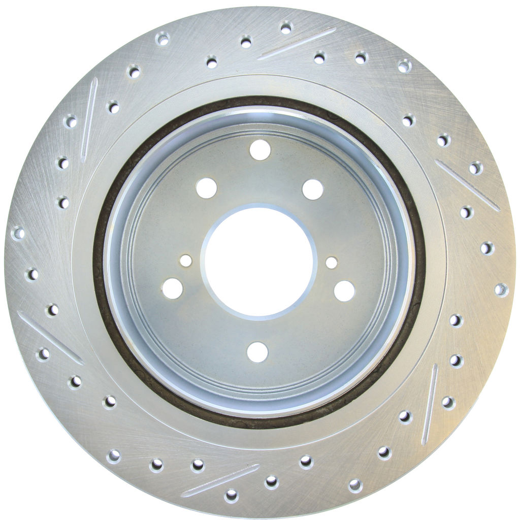 Stoptech 227.42047L - Select Sport Drilled and Slotted Brake Rotor