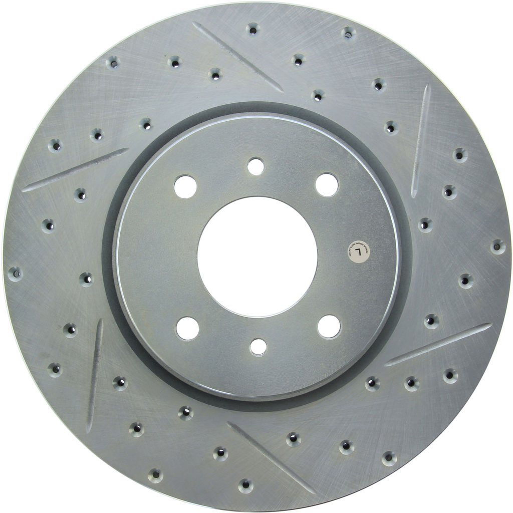 Stoptech 227.42083L - Select Sport Drilled and Slotted Brake Rotor