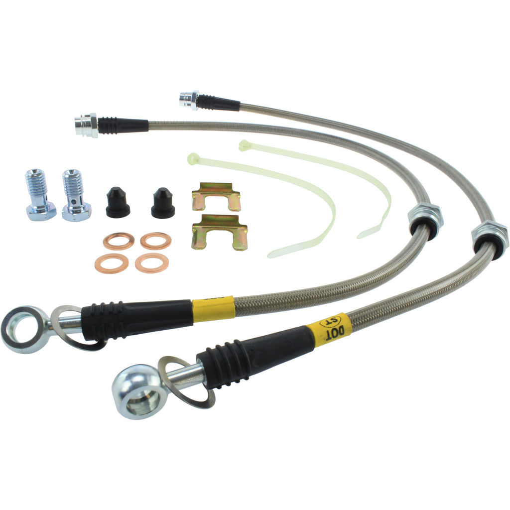Stoptech 950.33001 - Brake Line Kit, Stainless Steel, 2-Wheel Set