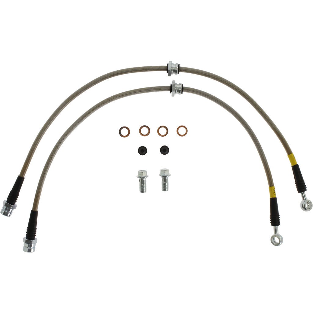 Stoptech 950.33014 - Brake Line Kit, Stainless Steel, 2-Wheel Set