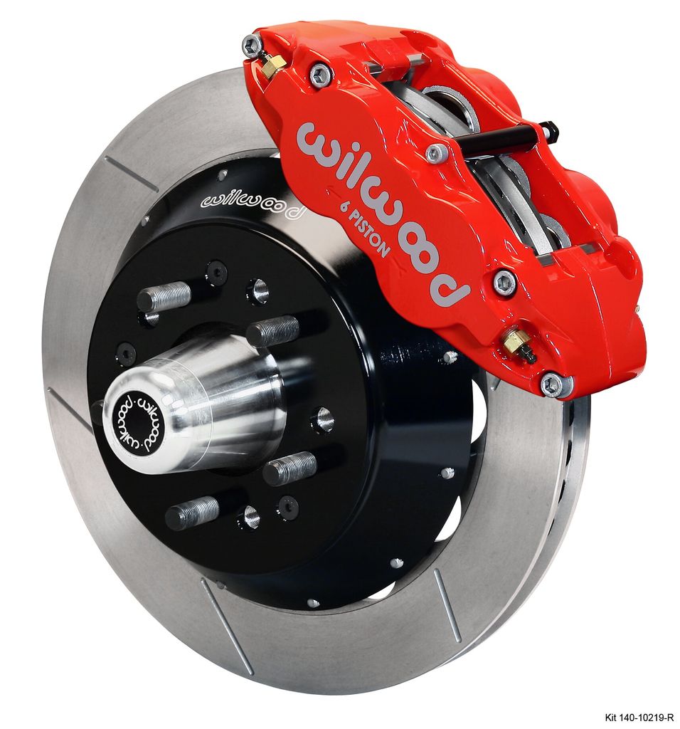 Wilwood 140-10219-R - Forged Narrow Superlite 6R Big Brake Brake Kit (Hub)