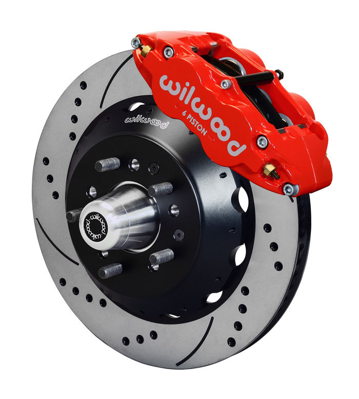 Wilwood 140-12638-DR - Forged Narrow Superlite 6R Big Brake Brake Kit (Hub)