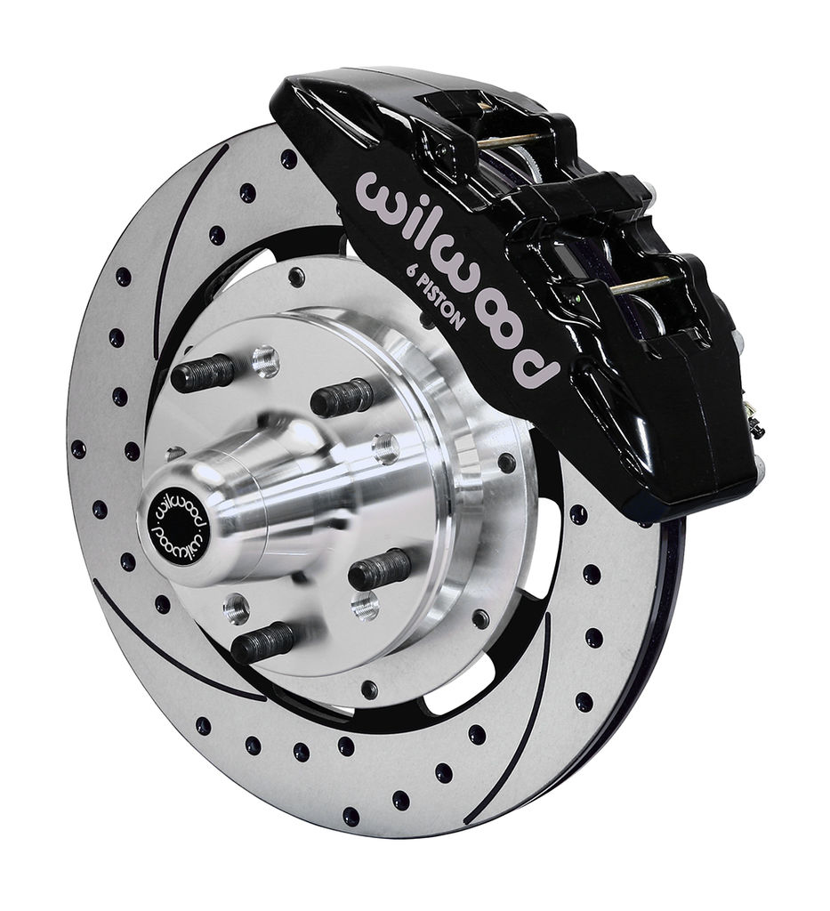 Wilwood 140-12836-D - Forged Dynapro 6 Big Brake Brake Kit (Hub)