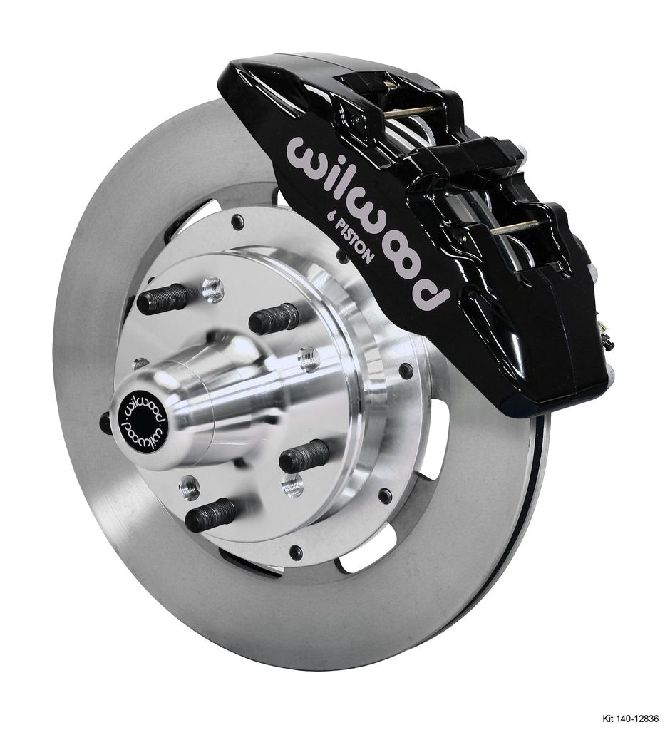 Wilwood 140-12836 - Forged Dynapro 6 Big Brake Brake Kit (Hub)