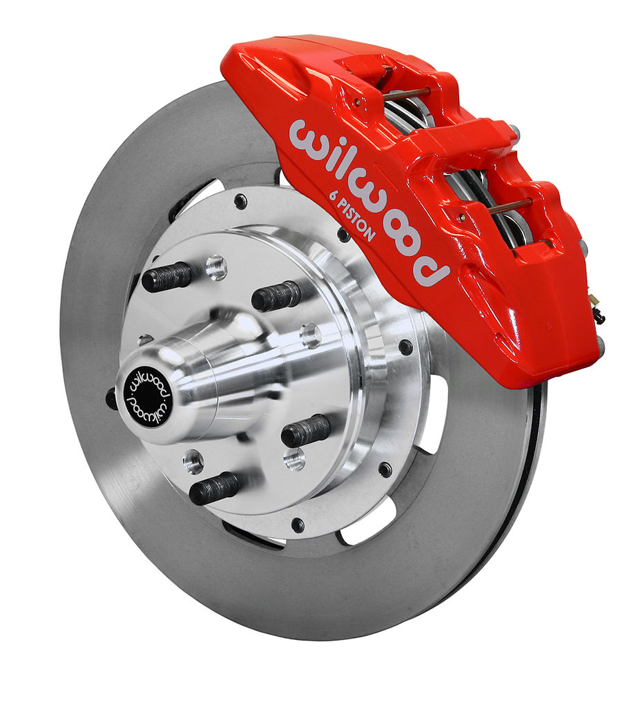Wilwood 140-12945-R - Forged Dynapro 6 Big Brake Brake Kit (Hub)