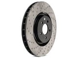Stoptech Style Cryo Treated 128 Drilled Brake Rotors