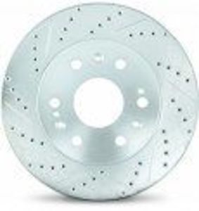 Stoptech 227.44114R - Front Right Select Sport Drilled and Slotted Brake Rotor