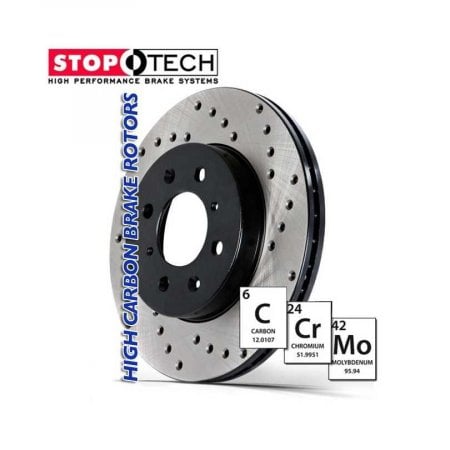 drilled-rotor stoptech