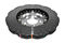 DBA DBA52832WSLVXD - Drilled and Dimpled 5000 XD Clear Anodized 2 Piece Brake Rotor with Kangaroo Paw Vanes
