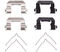 Dynamic Friction 4312-21013 - Brake Kit - Coated Brake Rotors and 3000 Ceramic Brake Pads with Hardware