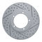Dynamic Friction 2712-02012 - Brake Kit - Geoperformance Coated Drilled and Slotted Brake Rotor and Active Performance 309 Brake Pads