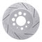 Dynamic Friction 2712-27005 - Brake Kit - Geoperformance Coated Drilled and Slotted Brake Rotor and Active Performance 309 Brake Pads