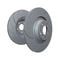 EBC Brakes GD1772 - Slotted and Dimpled Solid Rear Disc Brake Rotors, 2-Wheel Set