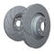 EBC Brakes GD434 - Slotted and Dimpled Vented Rear Disc Brake Rotors, 2-Wheel Set