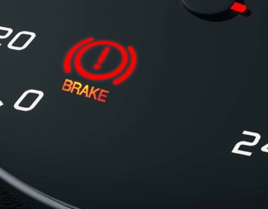 brake light on dashboard