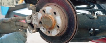 Rusty brake rotor