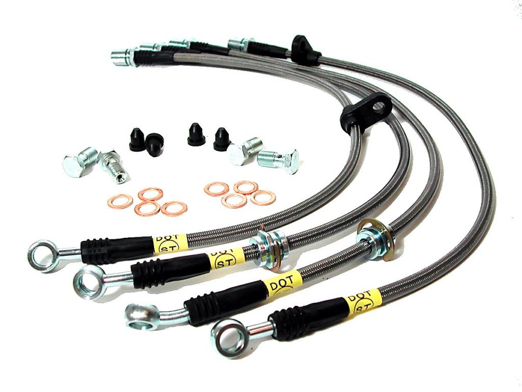 stainless braided brake lines