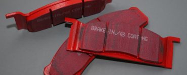 red brake pads