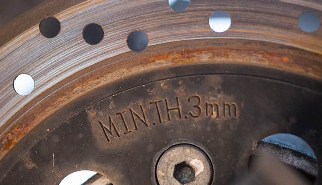 minimum rotor thickness