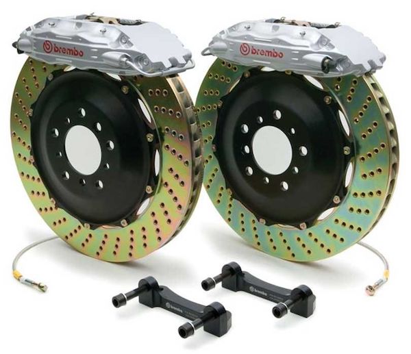 Brembo drilled big brake kit