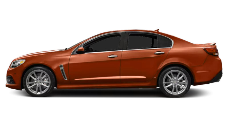 Orange Chevrolet SS