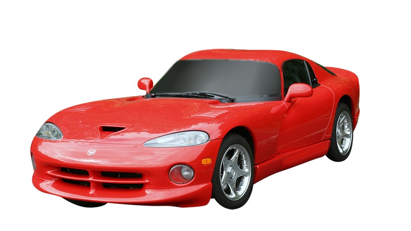 Red Dodge Viper