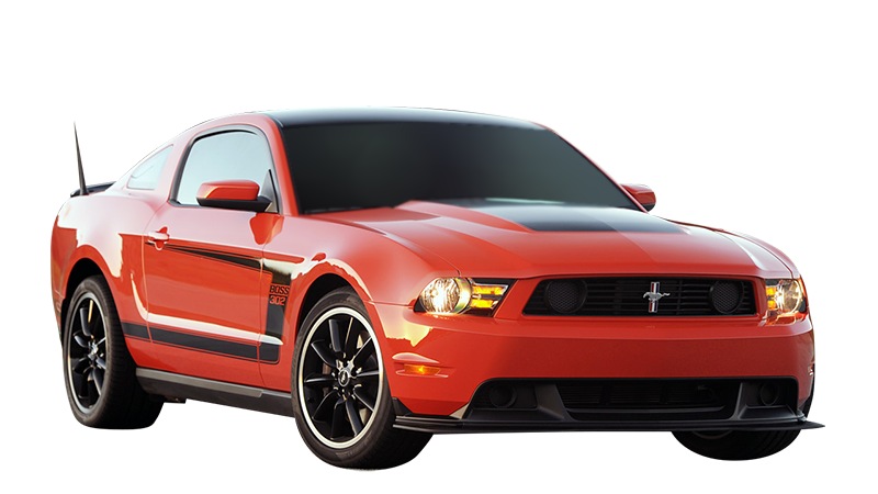 Red Boss Mustang S197