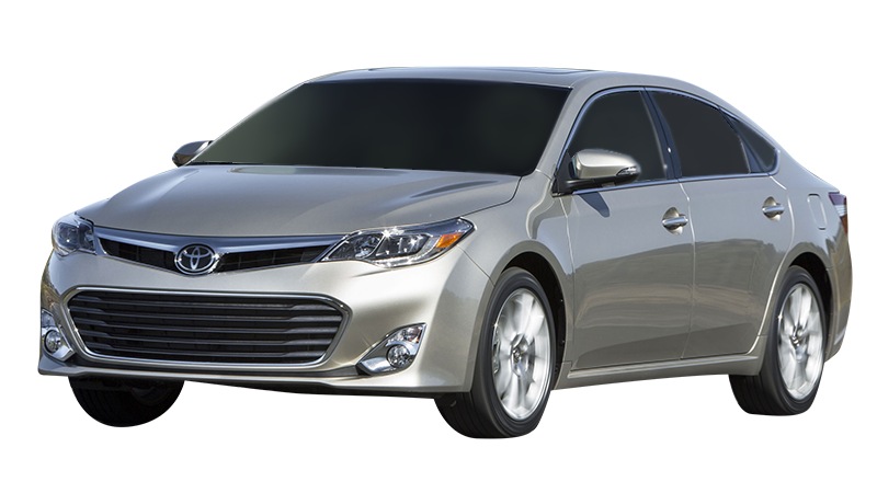 Silver Toyota Avalon sedan