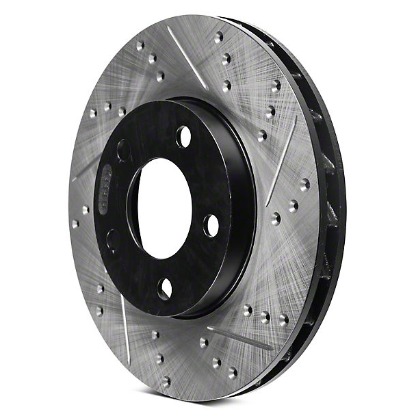 StopTech 127.40082L Sport Drilled and Slotted Rotor Left 