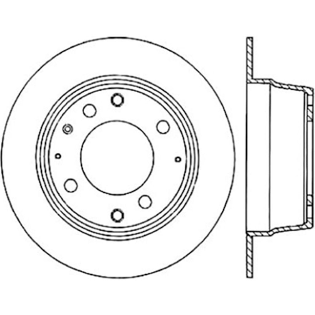 APP 120.37003FZR - Cryo Treated Smooth Disc Brake Rotor