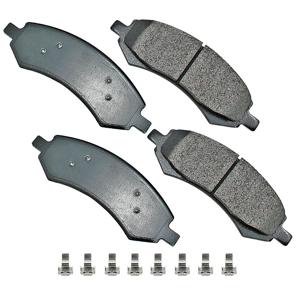 rotor compatibility & mini law enforcement & extreme use Precision fit & made from a proprietary mix of ceramic compounds to maximize performance Akebono Performance ASP1084 Akebono Performance Ultra-Premium Brake Pads specifically engineered for fleet