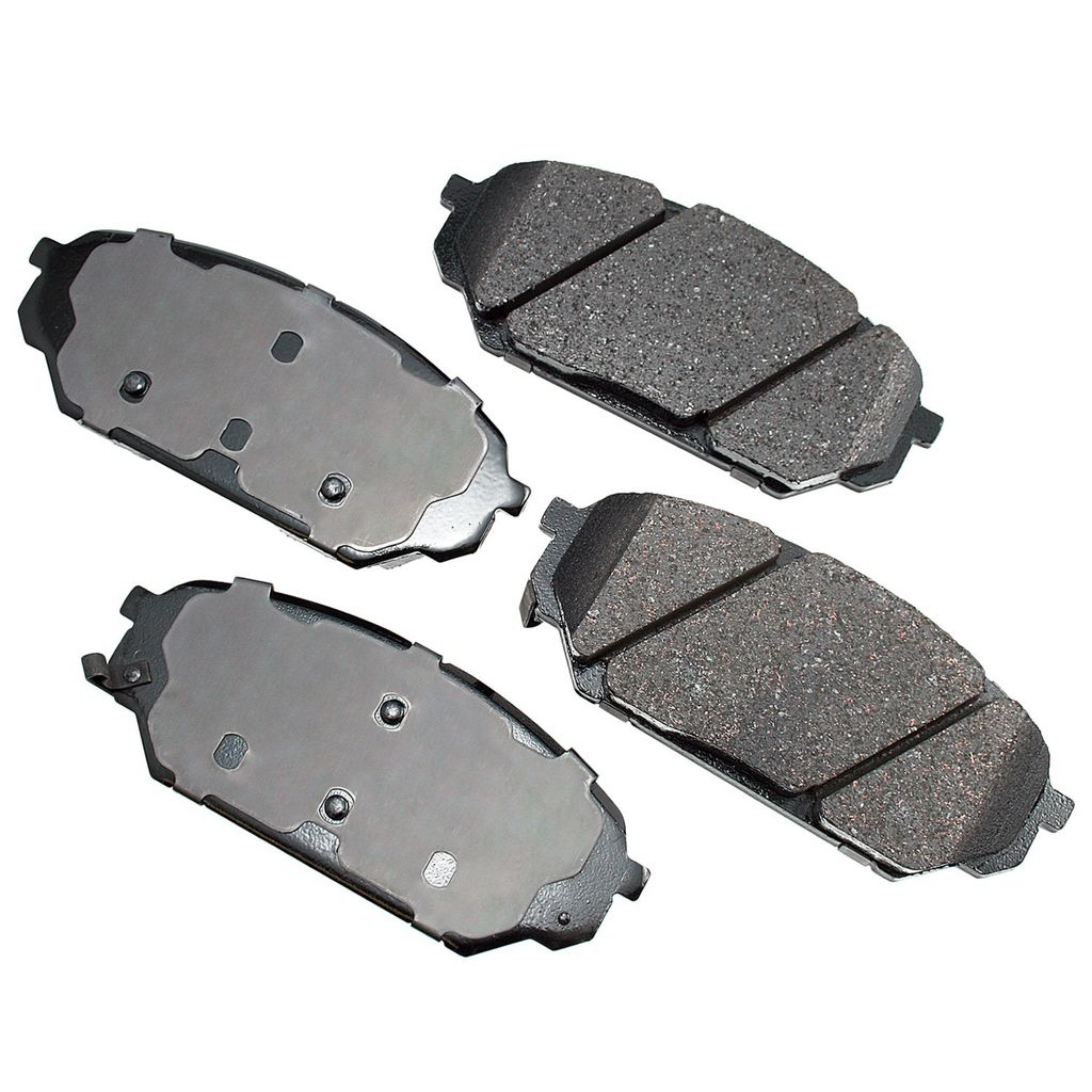 Akebono ACT1301 - ProACT Ultra Premium Ceramic Disc Brake Pad Set, 2-Wheel Set
