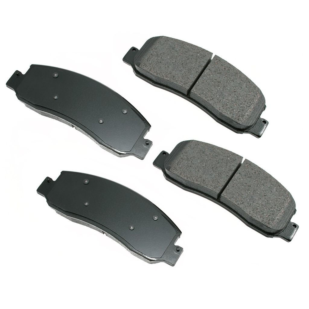 Akebono ACT1333 - ProACT Ultra Premium Ceramic Disc Brake Pad Set, 2-Wheel Set