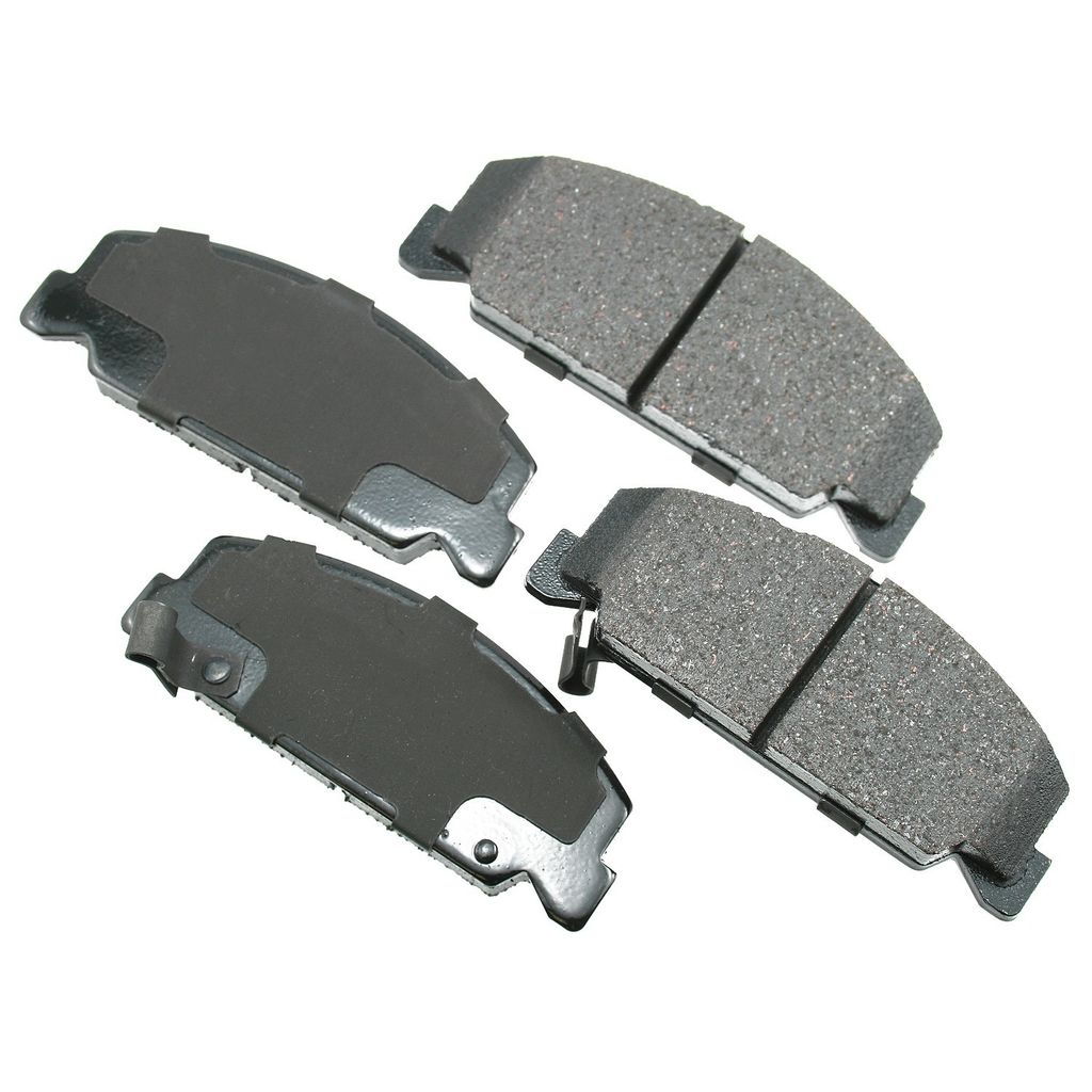 Akebono ACT273 - ProACT Ultra Premium Ceramic Disc Brake Pad Set, 2-Wheel Set