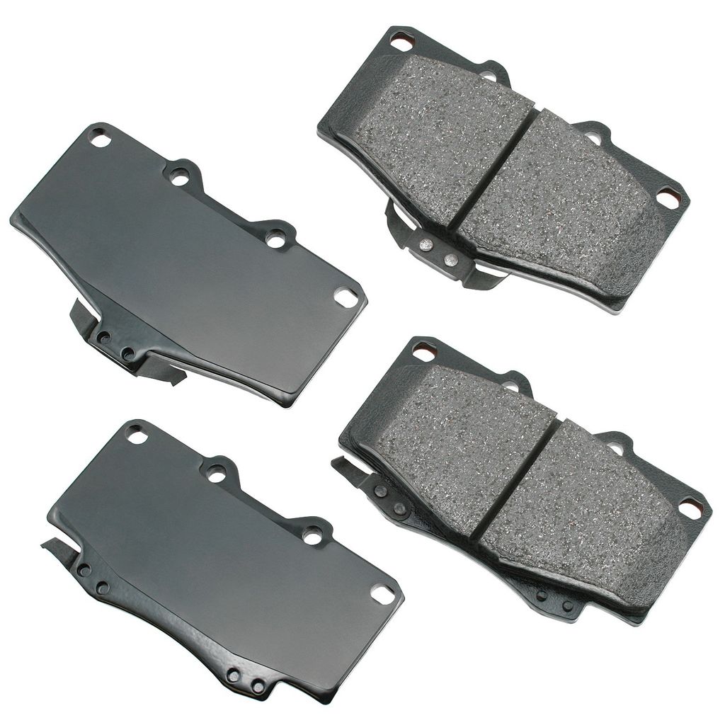 Akebono ACT436 - ProACT Ultra Premium Ceramic Disc Brake Pad Set, 2-Wheel Set
