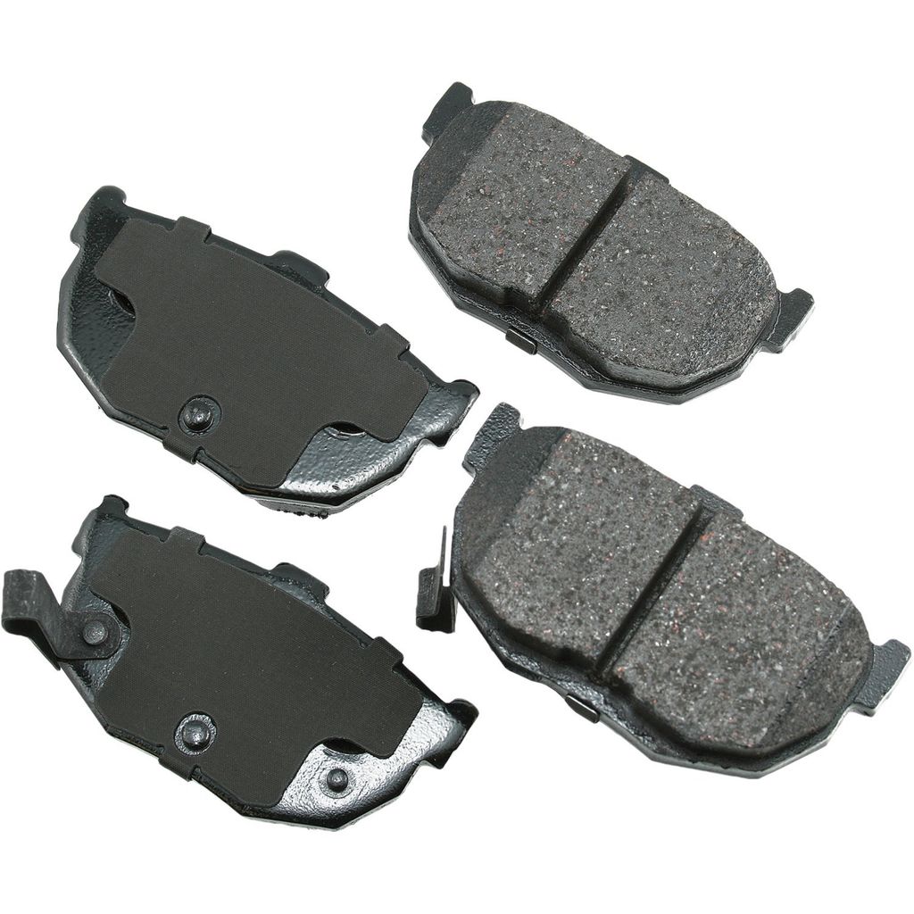 Akebono ACT464 - ProACT Ultra Premium Ceramic Disc Brake Pad Set, 2-Wheel Set