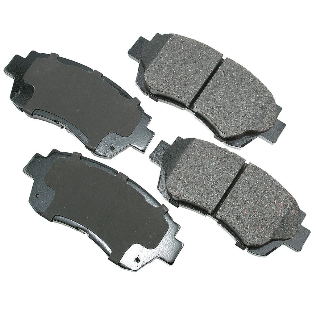 Akebono ACT476 - ProACT Ultra Premium Ceramic Disc Brake Pad Set, 2-Wheel Set