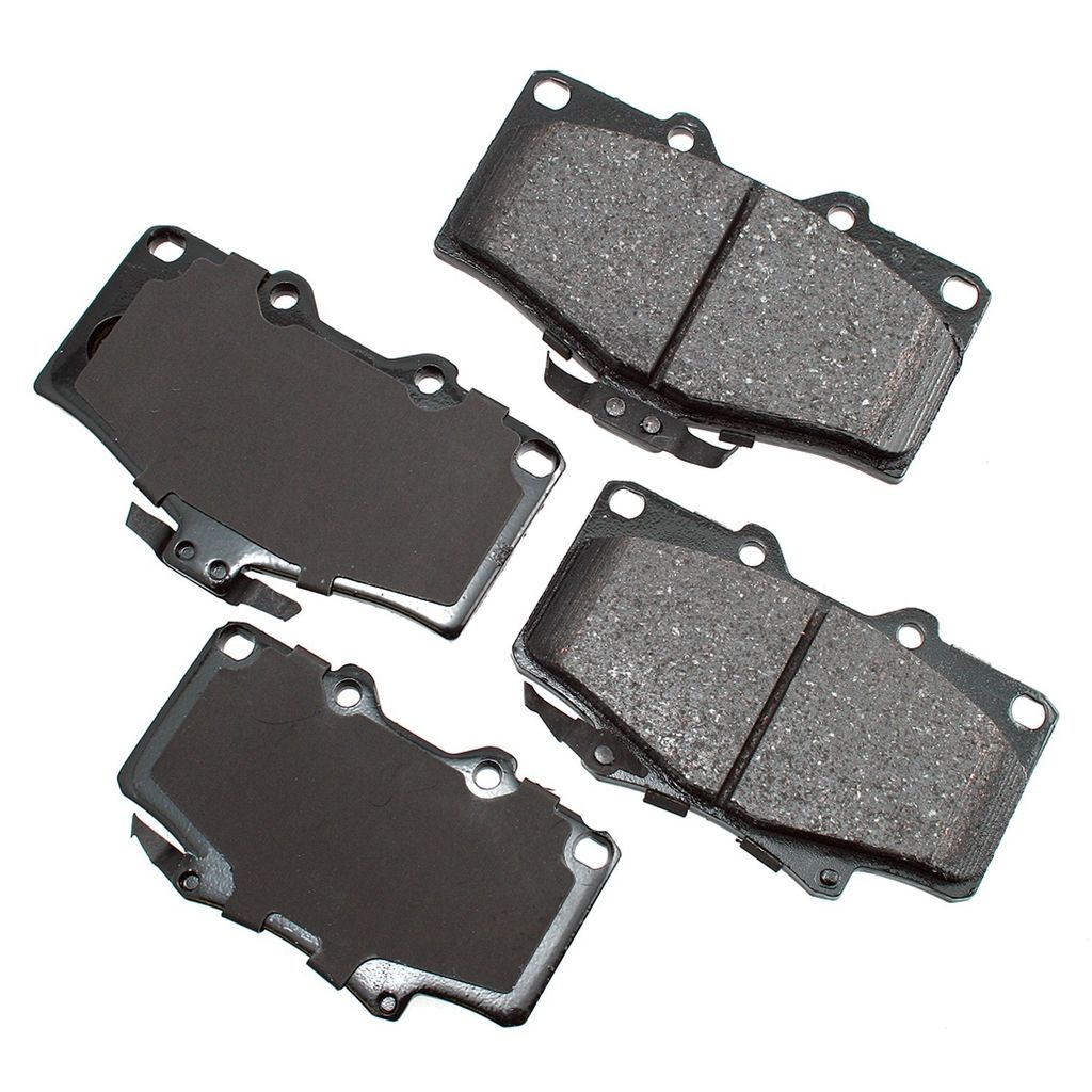 Akebono ACT502 - ProACT Ultra Premium Ceramic Disc Brake Pad Set, 2-Wheel Set