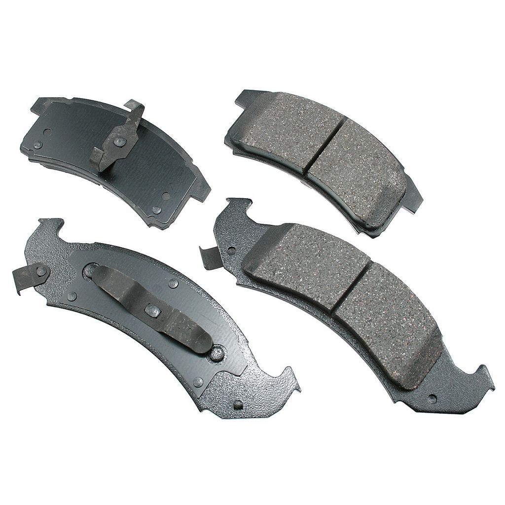 Akebono ACT505 - ProACT Ultra Premium Ceramic Disc Brake Pad Set, 2-Wheel Set