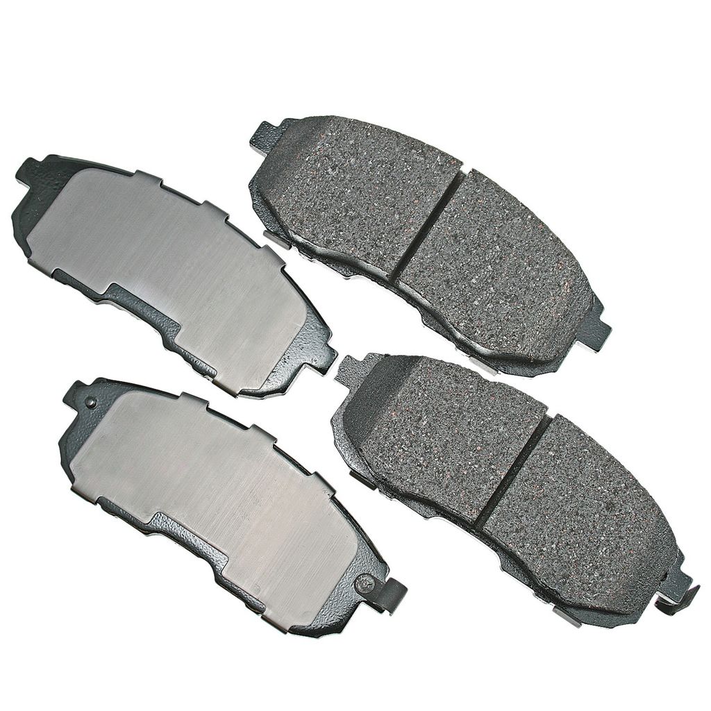 Akebono ACT526 - ProACT Ultra Premium Ceramic Disc Brake Pad Set, 2-Wheel Set