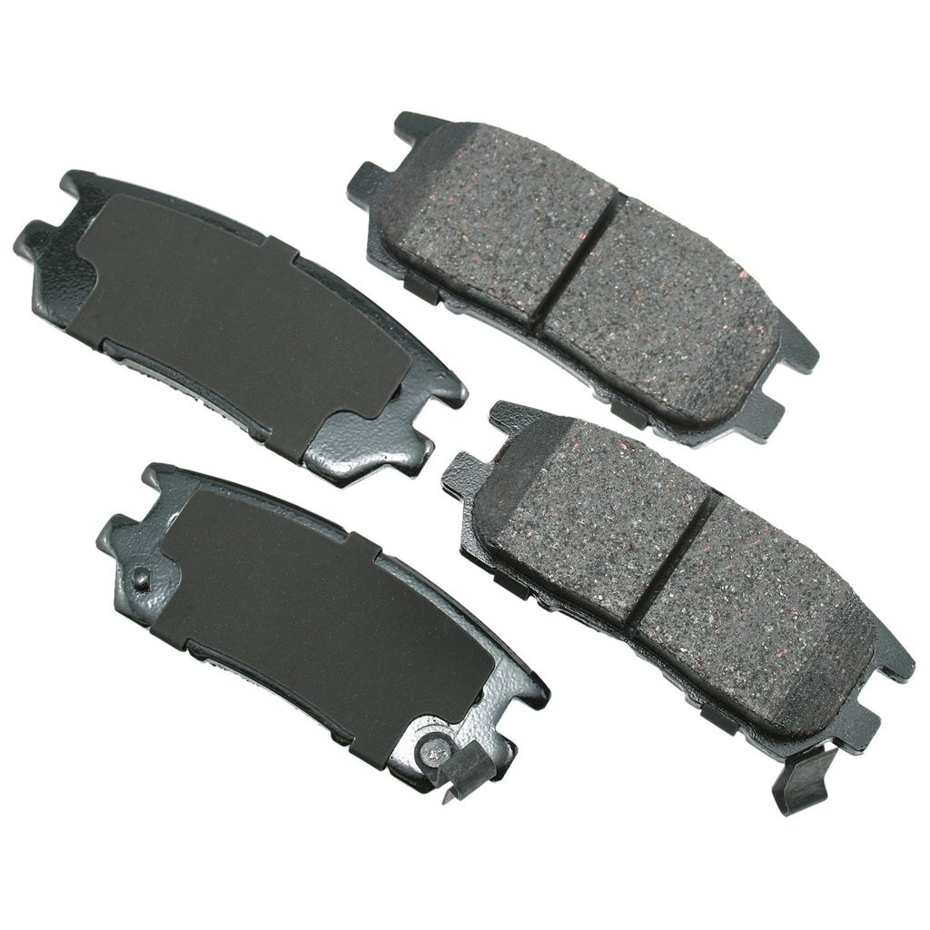 Akebono ACT567 - ProACT Ultra Premium Ceramic Disc Brake Pad Set, 2-Wheel Set